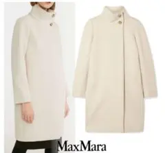 Max Mara ウールカシミヤスタンダードカラーコート