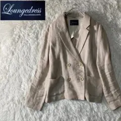 Loungedress ラウンジドレス リネンダブルジャケット LOUNGEDRESS（ラウンジドレス）の「リネンダブルジャケット