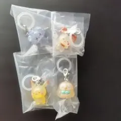ポケピース　めじるしガチャマスコット　4種セット