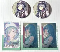 冬休み割中 即購入⭕️ 日野森雫まとめ エピカ&缶バッジ 23c 32a 箔押し