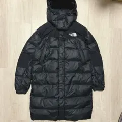 THE NORTH FACE ロングダウンジャケット XS ブラック刺繍ロゴ - メルカリ