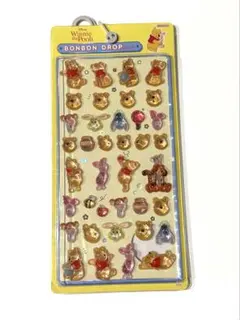 ボンボンドロップシール　プーさん　ディズニー