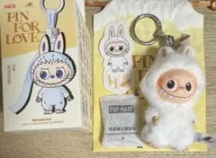 【正規品】 LABUBU ラブブ イニシャル （H） PIN FOR LOVE