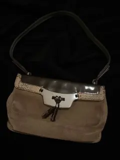 【GW値下げ！5.7発送】 PRADA ブラウン ショルダーバッグ