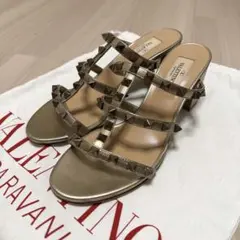 VALENTINO GARAVANI ロックスタッズ サンダル 60mmのサムネイル