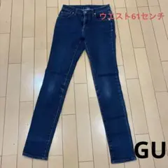 スキニーデニム GU ジーユー　ウエスト61センチ　股下70センチ