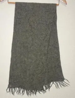 マフラー　グレー