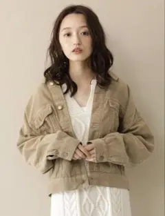 ☆earth music&ecology☆コーデュロイBIG Gジャン