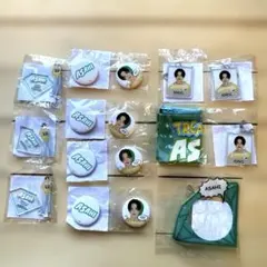 treasure アサヒ 缶バッジ 顔アクキー まとめ売り - メルカリ