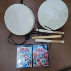 太鼓の達人 あつまれ!祭りだ!!四代目　ドキッ!新曲だらけの春祭り太鼓付2個