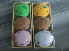 【新品・タグ付き】温泉まんじゅうくん ★ ぬいぐるみマスコット　4種セット　希少 メルカリ