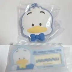 シークレット ラバーミラーキーホルダー 名札バッジ あひるのペックル