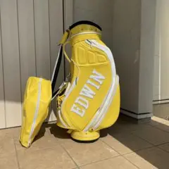【美品】EDWINキャディバッグ 楽天市場】EDWIN GOLF エドウィンゴルフ キャディバッグ【EDCB