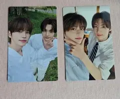 2枚　TWS はじめまして ユニバ 通常盤 トレカ シニュ ヨンジェ