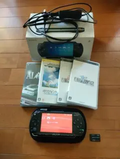 Sony PSP 本体 + ゲームソフト4本セット