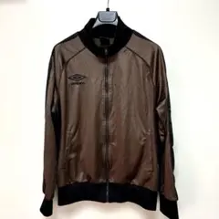 umbro ブラウン ジップアップジャケットOサイズ