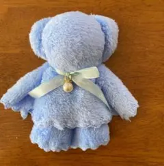 水色クマ型ぬいぐるみ