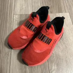PUMA プーマ スニーカー 靴 シューズ レッド スリッポン 20.0のサムネイル