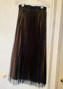 ROPÉ PICNIC プリーツスカート チュール素材