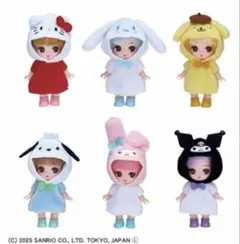 ぷちリカちゃん 산리오 キャラクターズコレクション コンプリート