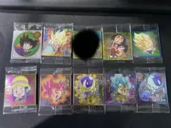 ドラゴンボール 超戦士シールウエハース　超絶感謝の十周年　9枚　まとめ売り