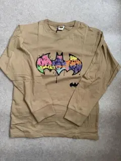 新品未使用、タグ付き。バットマン 長袖カットソー 160