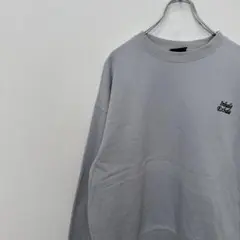 H&M エイチアンドエム プリントロゴ クルーネック スウェット Mサイズ