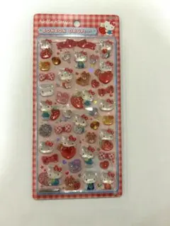【正規品】サンリオ　ボンボンドロップシール　ハローキティ