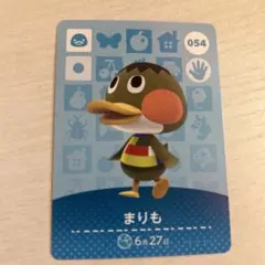 あつまれどうぶつの森 amiiboカード まりも