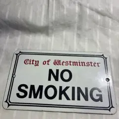 City of Westminster NO SMOKING 看板