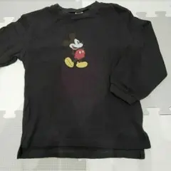 キッズ 110 トレーナー 長袖 プティマイン 綿100% ミッキー ディズニー