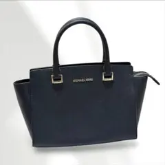 【美品】マイケルコースMICHAEL KORS ブラック ハンドバッグ