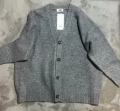 AZUL by moussy グレー 長袖カーディガン Mサイズ