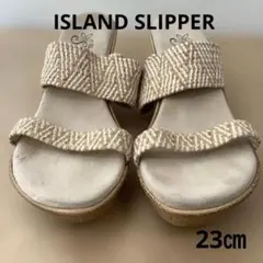 Island Slipper　アイランドスリッパ　ウェッジサンダル　23㎝