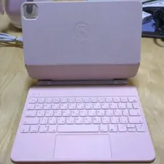 ピンク iPad用Bluetoothキーボード 日本語配列