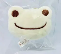 かえるのピクルス もちもちフェイスマスコット ホワイト