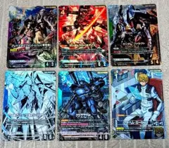 ガンダムカードゲーム　パラレル6枚セット