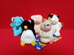 5種 復刻 ニックナックのオテダマネズミとなかまたちマスコット ナムコ