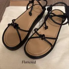 【美品】Demi-Luxe BEAMS FLATTEREDサンダルのサムネイル