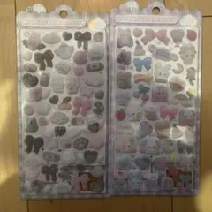 ふわふわドロップシール FUWAFUWA DROP 2枚セット クーリア