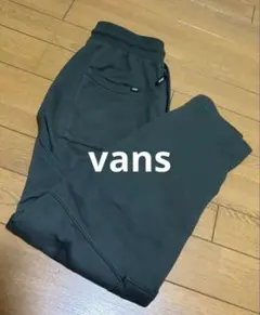 VANS 古着　オーバーサイズ　スウェット カーゴパンツ ダークグリーン　Y2K