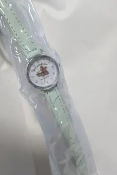 ​新品◎リラックマ◎アナログ腕時計◎ミントグリーン◎レザー調ベルト◎レディースのサムネイル