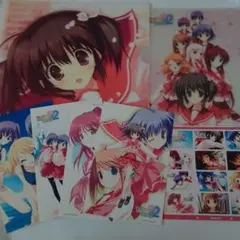 ToHeart2 　PS2予約特典　ポストカード　シール　マウスパッド等