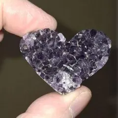 天然石✨️アメジスト　ハート型✨️