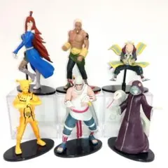 NARUTOフィギュア 九尾ナルト雷影キラービー土影カブト水影 五影■一番くじ
