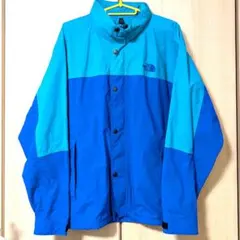 THE NORTH FACE マウンテンパーカー Mサイズ 青/緑