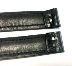 希少　美品　バネ棒一体型時計用　18ミリ　ビンテージ　皮ベルトバンド