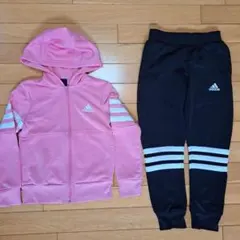 adidas130 パーカーとジャージセット