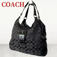 Coach Oneshoulder Bag Soho Signature 黒