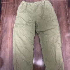オリーブグリーン ロングパンツ
